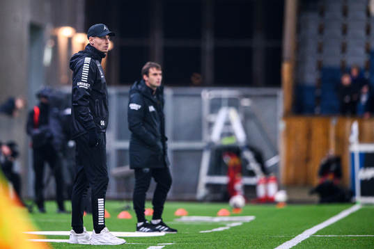 Sirius tränare Daniel Bäckström