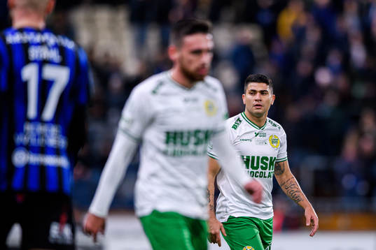 Hammarbys Aljosa Matko och Paulinho