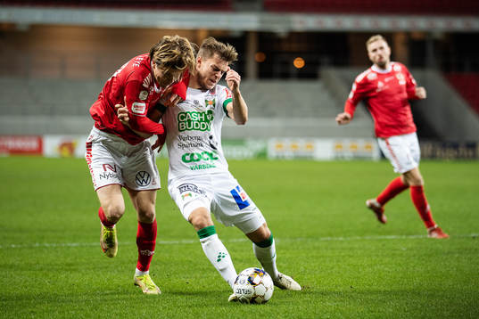 Kalmars Oliver Berg och Varbergs Albin Winbo