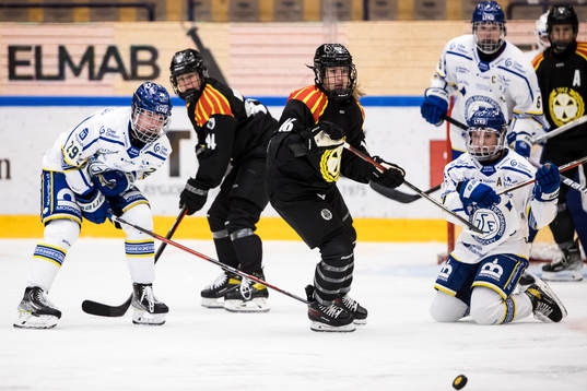Leksands Paige Lindsey Agnew och  Brynäs Katerina Mrazova