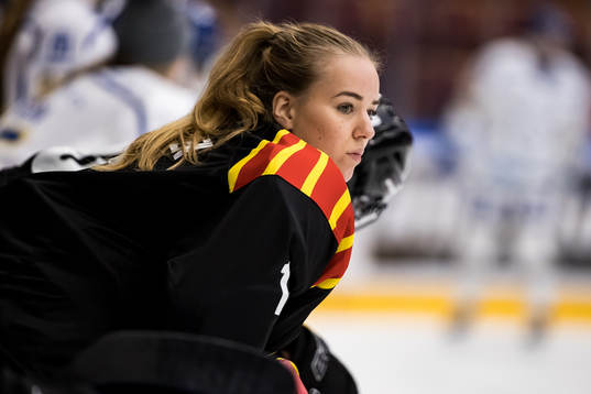 Brynäs målvakt Evelina Mäkinen
