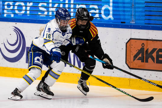 Leksands Jennifer Carlsson  oh  Brynäs Sofia Ljung