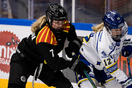 Brynäs Samantha Kolowratova och Leksands Emelie Berlin