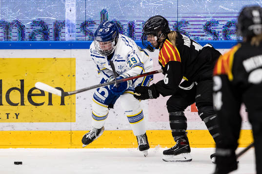 Leksands Paige Lindsey Agnew och  Brynäs Katerina Mrazova