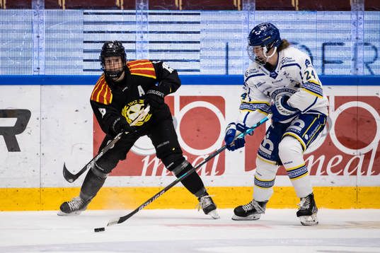 Brynäs Lara Stalder och Leksands Ida Karlsson