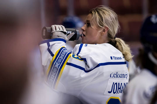 Leksands målvakt Amanda Johansson