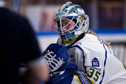 Leksands målvakt Jule Flötgen