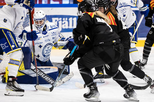 Leksands målvakt Amanda Johansson