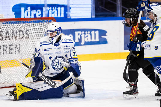 Leksands målvakt Amanda Johansson