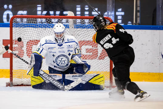 Leksands målvakt Amanda Johansson
