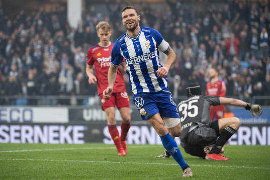 IFK Göteborgs Marcus Berg jublar