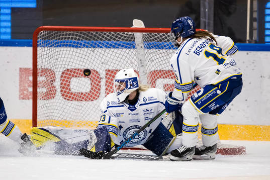Leksands målvakt Amanda Johansson