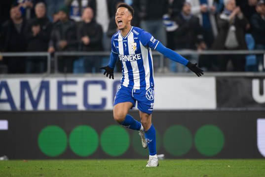 IFK Göteborgs Tobias Sana jublar