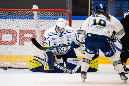 Leksands målvakt Amanda Johansson