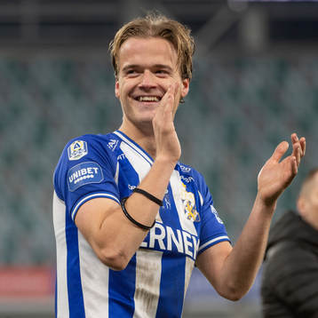 IFK Göteborgs August Erlingmark jublar