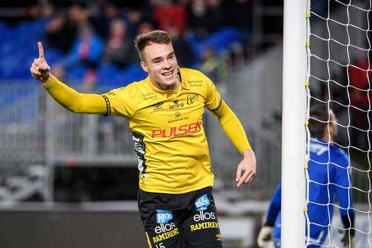 Elfsborgs Leo Väisänen jublar