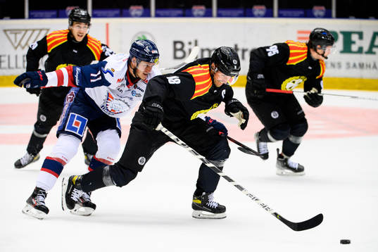 Linköpings Henrik Törnqvist och Brynäs Anton Rödin