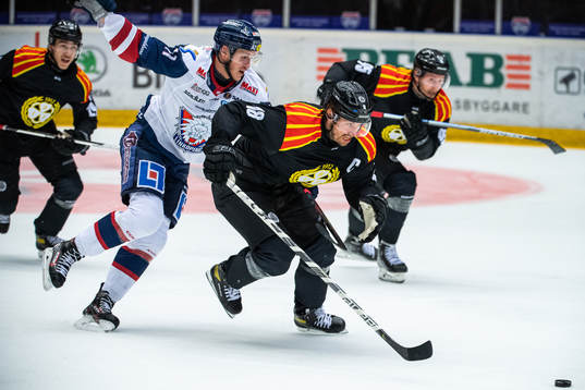 Brynäs Anton Rödin och Linköpings Henrik Törnqvist