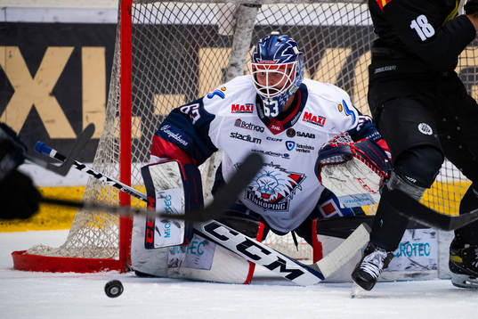 Linköpings målvakt Marcus Högberg