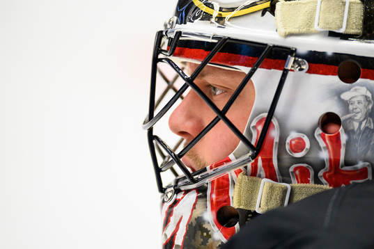 Malmö Redhawks målvakt Oscar Alsenfelt