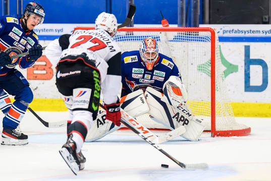 Växjös målvakt Janis Kalnins