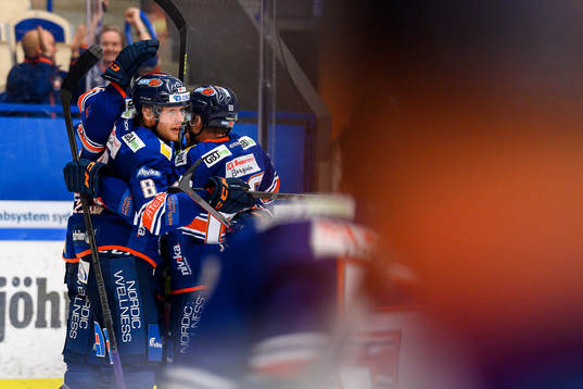 Växjös Ludvig Claesson jublar
