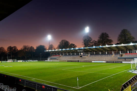 Örjans Vall före fotbollsmatchen i Allsvenskan mellan