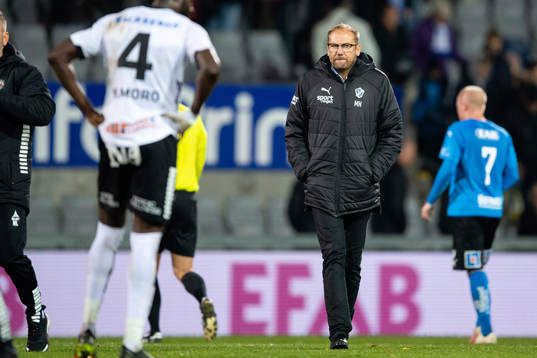 Halmstads tränare Magnus Haglund