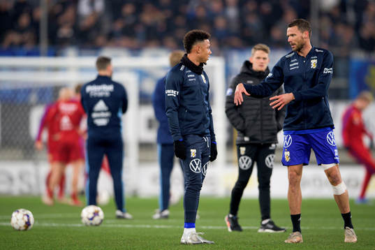 IFK Göteborgs Tobias Såna och Marcus Berg