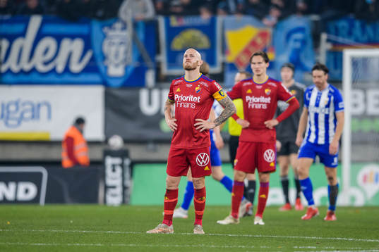 Djurgårdens Magnus Eriksson deppar