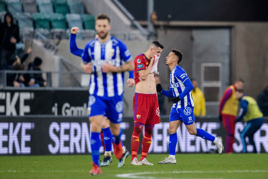 Djurgårdens Haris Radetinac deppar