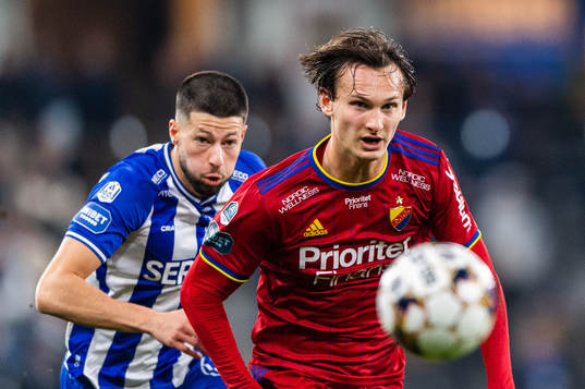 IFK Göteborgs Kevin Yakob och Djurgårdens Hjalmar Ekdal