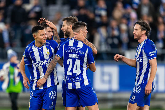 IFK Göteborgs Alexander Jallow, Filip Ambroz, Mattias