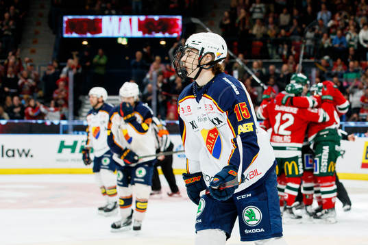 Djurgårdens Liam Öhgren deppar