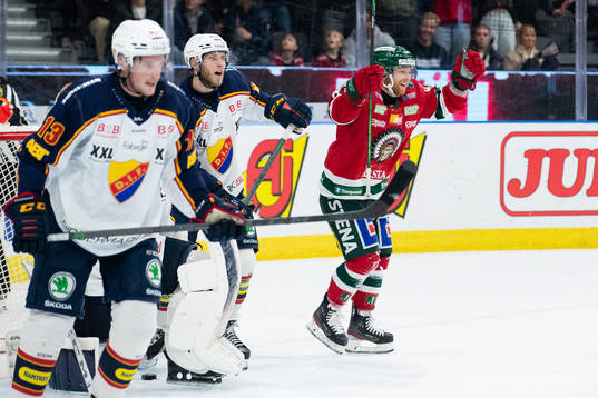 Frölundas Ryan Lasch jublar