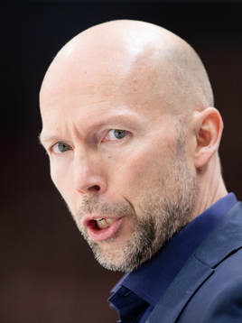 Frölundas assisterande tränare Anders Burström