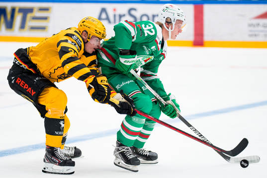 Rögles Oliver Tärnström och Skellefteås Albin Sundsvik