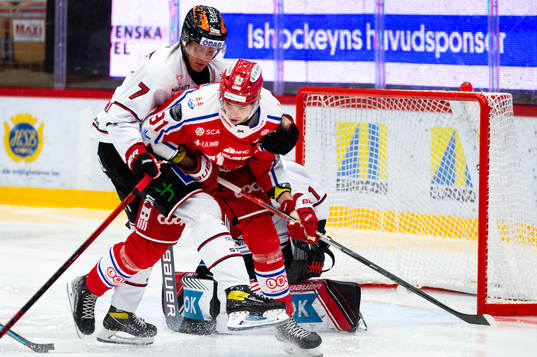Örebros Marcus Hardegård och Timrås Viktor Lodin