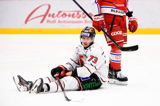 Örebros Oliver Eklind deppar