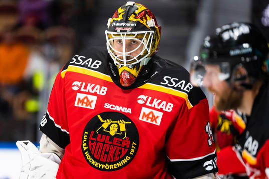 Luleås målvakt Joel Lassinantti