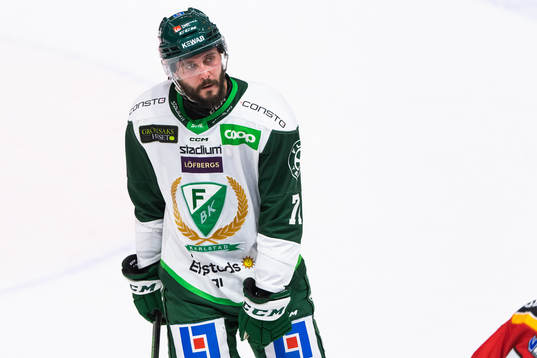 Färjestads Jesse Virtanen deppar