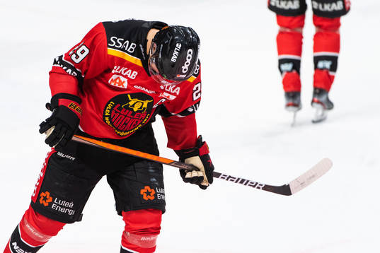 Luleås Erik Gustafsson deppar