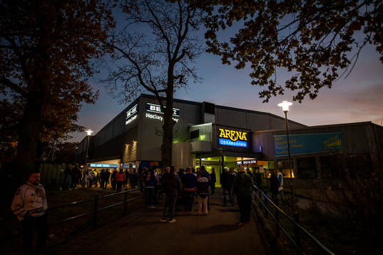 Exteriör av Be-Ge Hockey Center