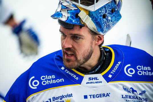 Leksands målvakt Axel Brage