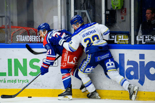 Oskarshamns Brian Cooper och Leksands Emil Heineman