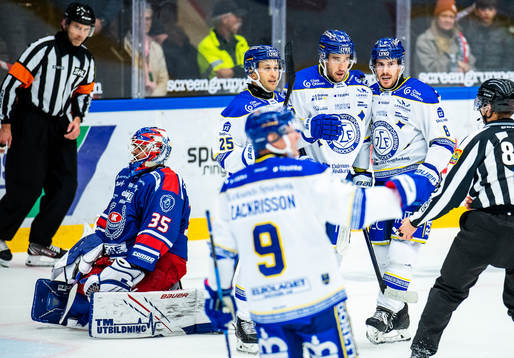 Leksands Max Veronneau jublar