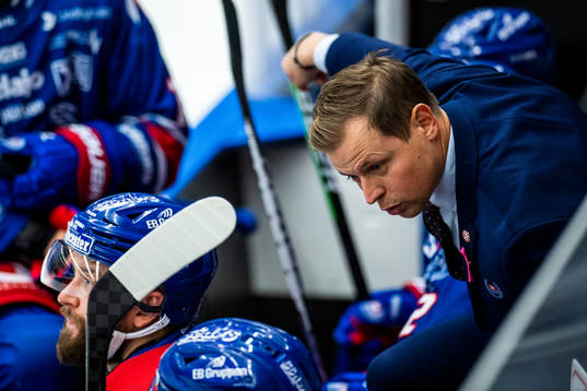 Oskarshamns tränare Martin Filander