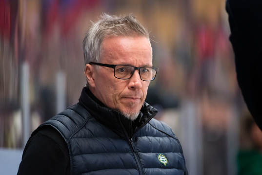 Björklövens tränare Hans Wallson
