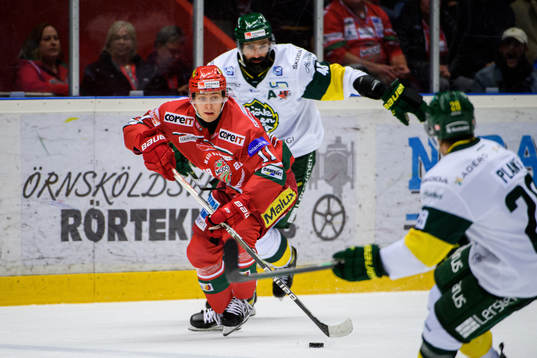 Modos Jeremias Lindewall och Björklövens Daniel Rahimi