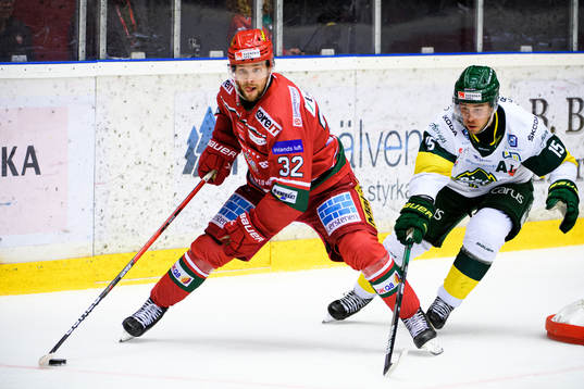 Modos Markus Modigs och Björklövens Mattias Nörstebö